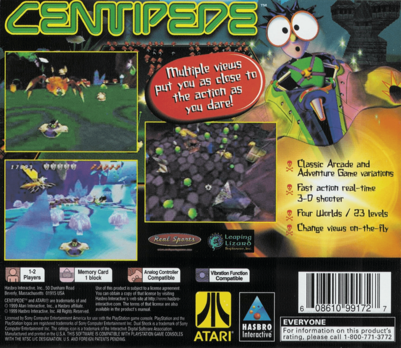 Centipede – PlayStation 1 (PS1) - for just $9.99! 