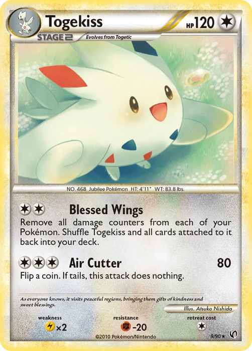 Togekiss (9/90) [HeartGold & SoulSilver: Undaunted] - for just $5.40! 