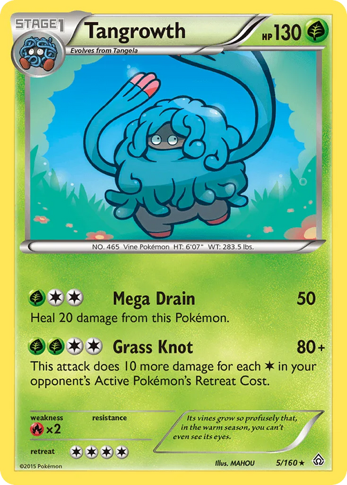 Tangrowth (5/160) [XY: Primal Clash] - for just $0.15! 