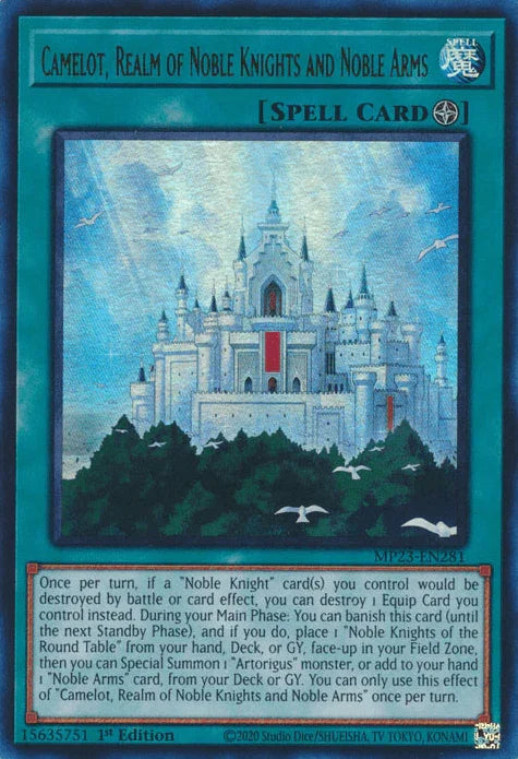 Camelot, Realm of Noble Knights and Noble Arms [MP23-EN281] Ultra Rare - for just $0.10! 