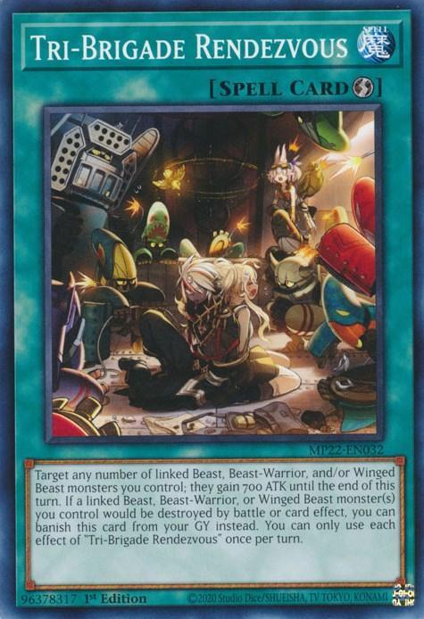 Tri-Brigade Rendezvous [MP22-EN032] Common - for just $0.10! 