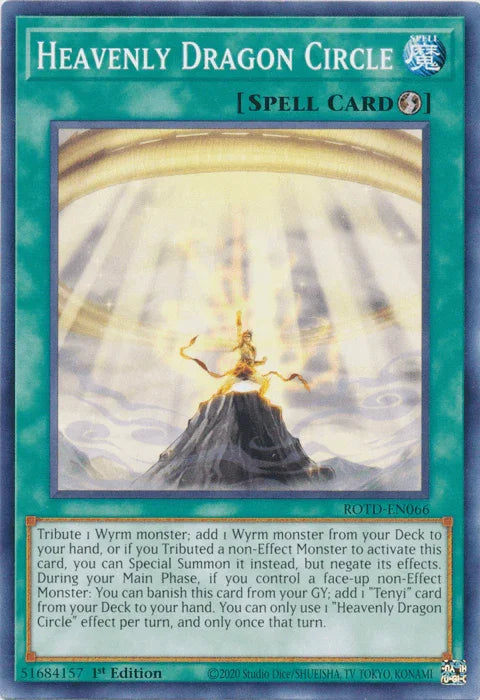 Heavenly Dragon Circle [ROTD-EN066] Common - for just $0.10! 