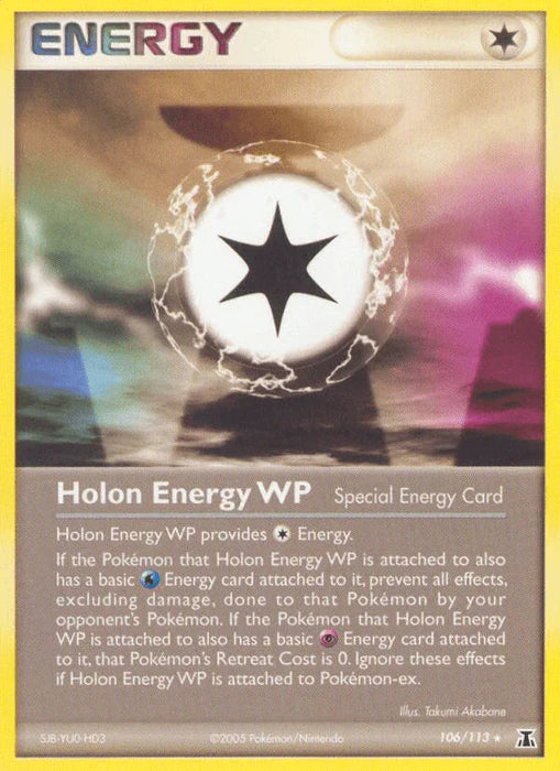 Holon Energy WP (106/113) [EX: Delta Species] - for just $0.75! 