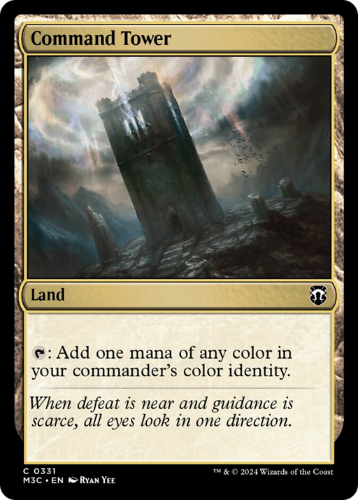 Command Tower (Ripple Foil) [Modern Horizons 3 Commander] - Just $0.55! Shop now at Retro Gaming of Denver