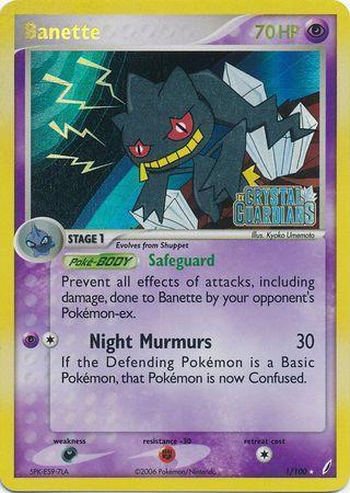 Banette (1/100) (Stamped) [EX: Crystal Guardians] - for just $12.20! 