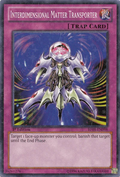 Interdimensional Matter Transporter [BP01-EN098] Starfoil Rare - for just $0.10! 