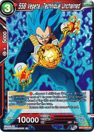 SSB Vegeta, Technique Unchained (BT11-009) [Vermilion Bloodline 2nd Edition] - for just $0.10! 