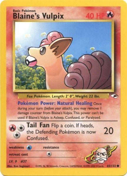 Blaine's Vulpix (65/132) [Gym Heroes Unlimited] - for just $1.20! 