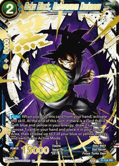 Goku Black, Unforeseen Darkness (Alternate Art) (P-124) [Special Anniversary Set 2021] - for just $0.20! 