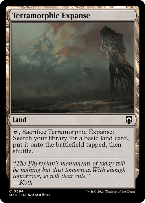 Terramorphic Expanse (M3C-394) - Modern Horizons 3 Commander - for just $0.07! 