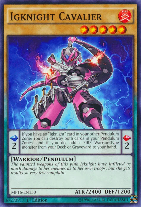 Igknight Cavalier [MP16-EN130] Common - for just $0.10! 