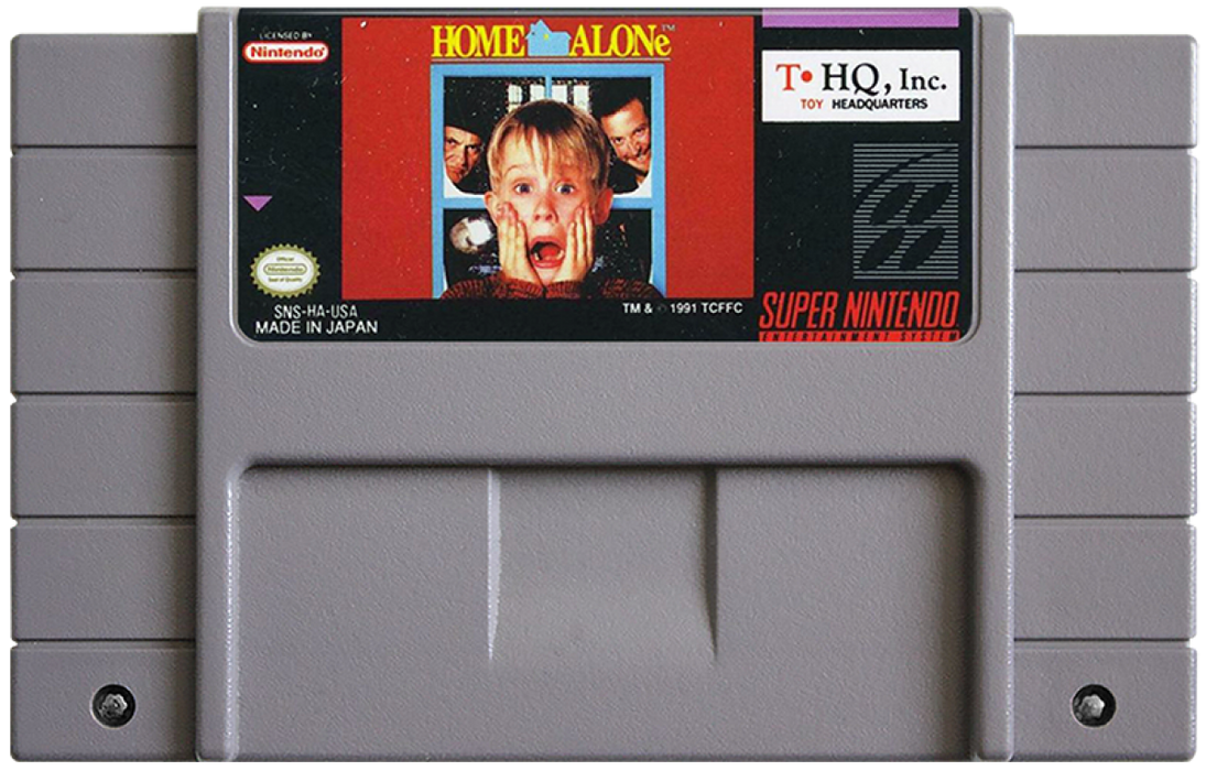Home Alone – Super Nintendo Entertainment System (SNES) - for just $16.99! 