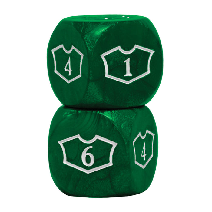 Ultra PRO: Loyalty Dice Set - 22MM Deluxe (Green) - for just $0! 