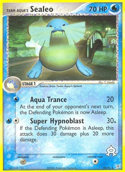 Team Aqua's Sealeo (16/95) [EX: Team Magma vs Team Aqua] - for just $0.85! 