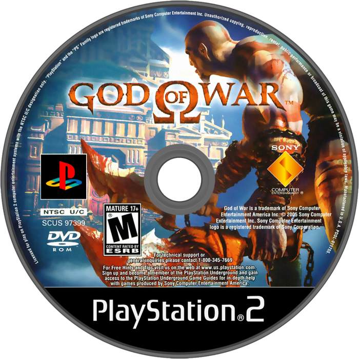God of War – PlayStation 2 (PS2) - for just $0! 
