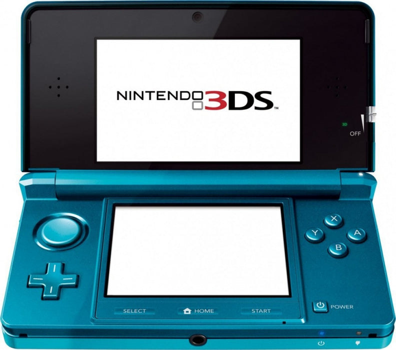 Nintendo 3DS Handheld Console (3DS) Aqua Blue Japanese Import – Good Condition - for just $134.99! 