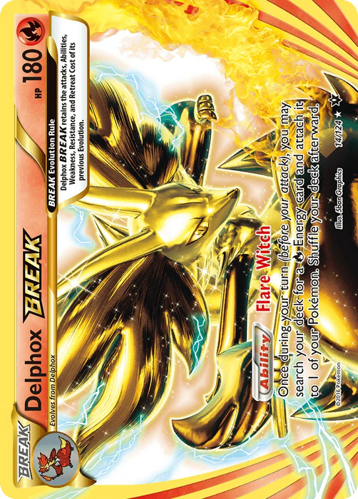 Delphox BREAK (14/124) [XY: Fates Collide] - for just $1.60! 