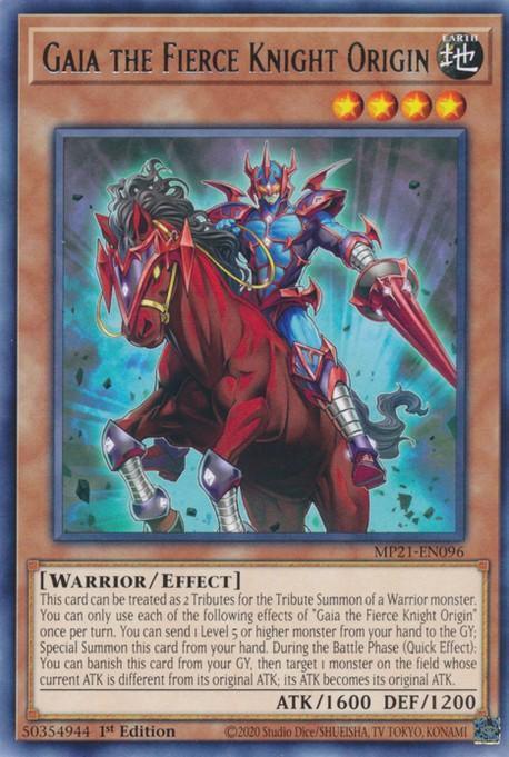 Gaia the Fierce Knight Origin [MP21-EN096] Rare - for just $0.10! 