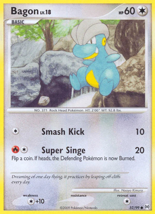 Bagon (52/99) [Platinum: Arceus] - for just $0.20! 