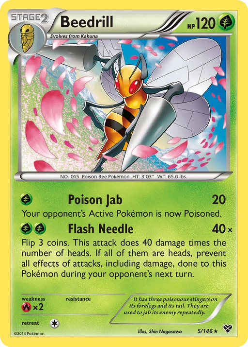 Beedrill (5/146) [XY: Base Set] - for just $0.30! 