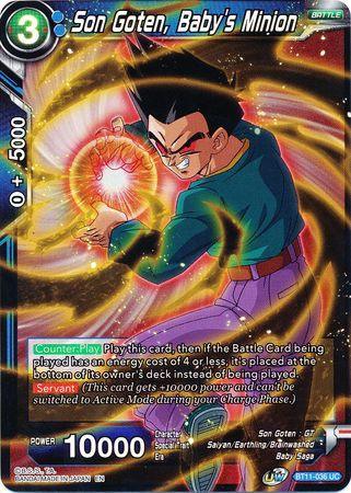 Son Goten, Baby's Minion (BT11-036) [Vermilion Bloodline 2nd Edition] - for just $0.10! 