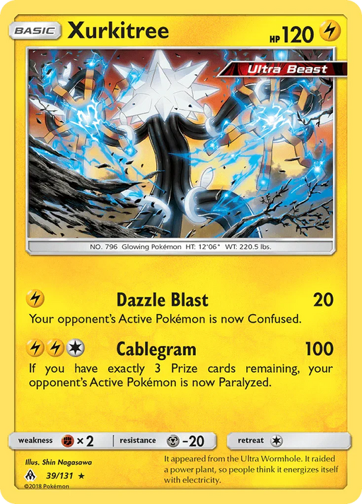 Xurkitree (39/131) [Sun & Moon: Forbidden Light] - for just $0.90! 