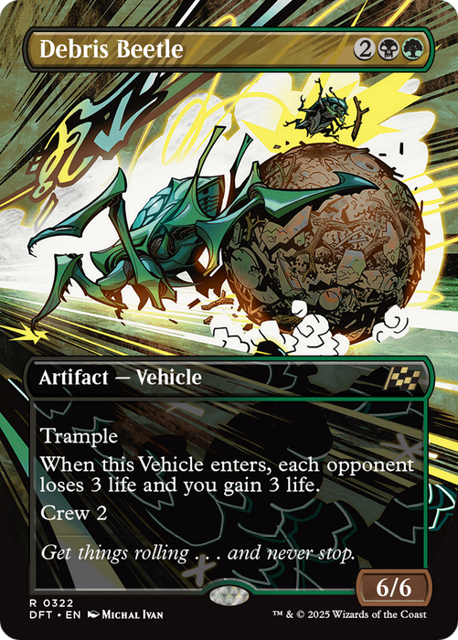 Debris Beetle (DFT-322) - Aetherdrift (Borderless) - for just $0.08! 