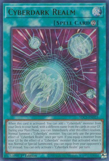 Cyberdark Realm [SDCS-EN023] Ultra Rare - for just $0.30! 