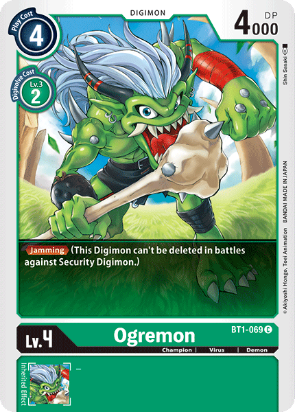 Ogremon [BT1-069] [Release Special Booster Ver.1.0] - Just $0.09! Shop now at Retro Gaming of Denver