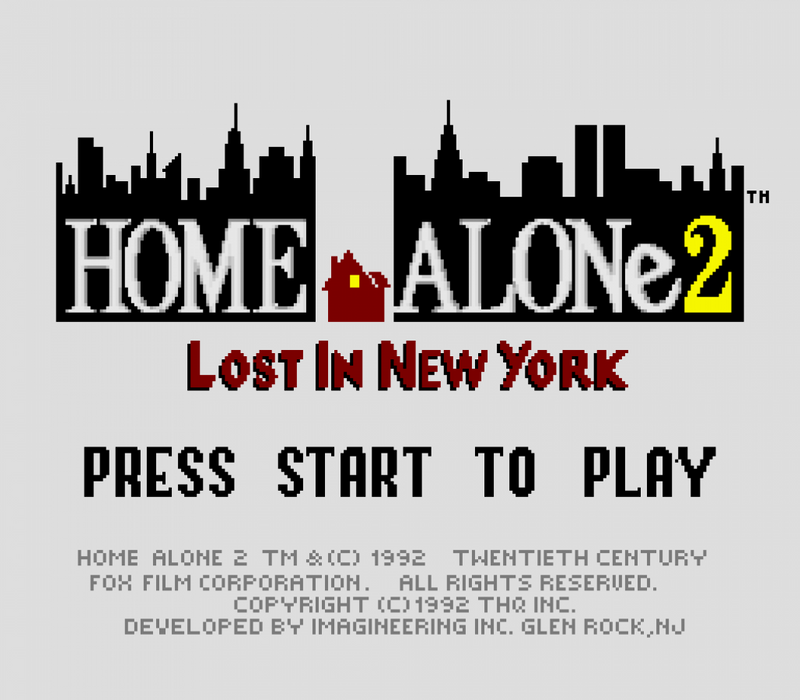 Home Alone 2 Lost In New York – Super Nintendo Entertainment System (SNES) - for just $8.99! 