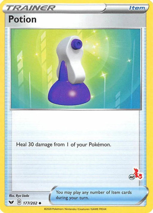 Potion (177/202) (Cinderace Stamp #42) [Battle Academy 2022] - for just $0.10! 