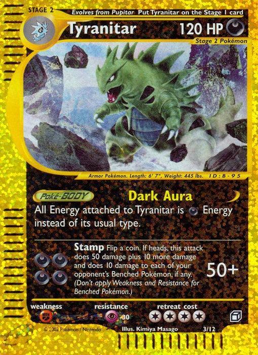 Tyranitar (3/12) [Box Topper] - for just $48! 