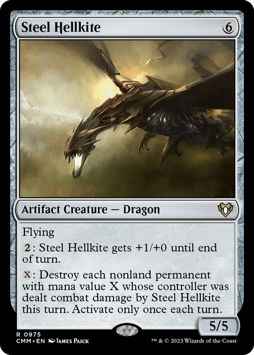 Steel Hellkite (CMM-975) - Commander Masters - for just $0.14! 