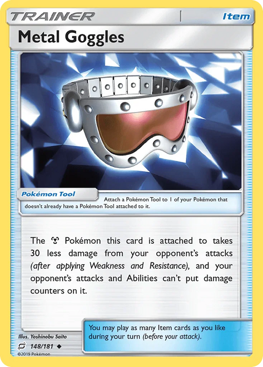 Metal Goggles (148/181) [Sun & Moon: Team Up] - for just $0.20! 