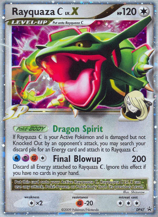 Rayquaza C LV.X (DP47) [Diamond & Pearl: Black Star Promos] - for just $156! 