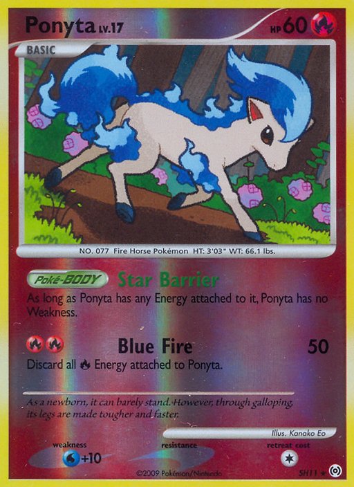 Ponyta (SH11) [Platinum: Arceus] - Just $35! Shop now at Retro Gaming of Denver