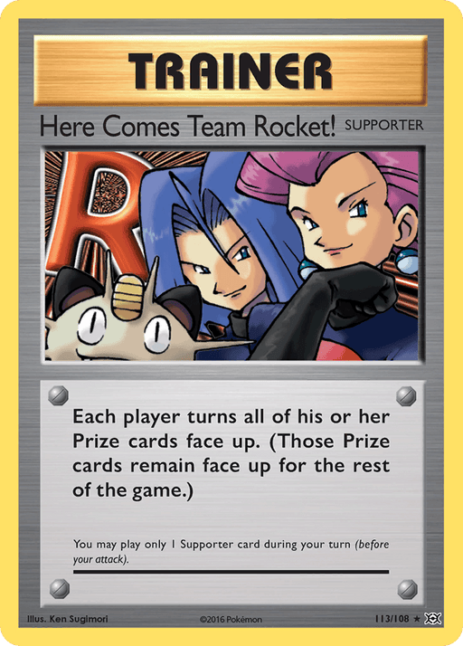 Here Comes Team Rocket! (113/108) [XY: Evolutions] - for just $0.25! 