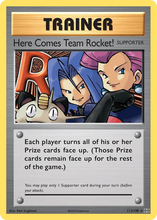Here Comes Team Rocket! (113/108) [XY: Evolutions] - for just $0.40! 