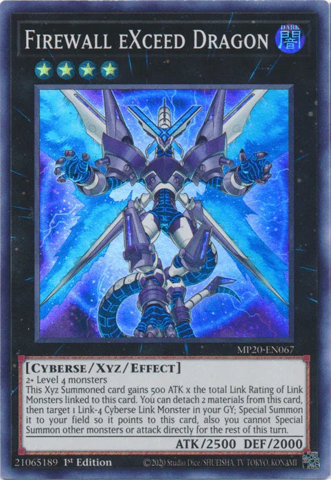 Firewall eXceed Dragon [MP20-EN067] Super Rare - for just $0.10! 