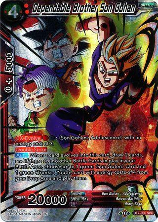 Dependable Brother Son Gohan (SPR) (BT7-006) [Assault of the Saiyans] - for just $2.80! 