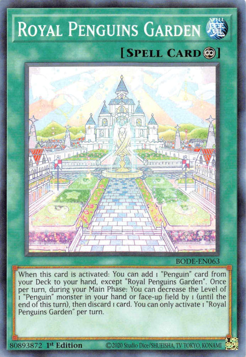 Royal Penguins Garden [BODE-EN063] Common - for just $0.15! 