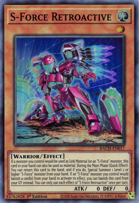 S-Force Retroactive [BACH-EN017] Super Rare - for just $0.10! 