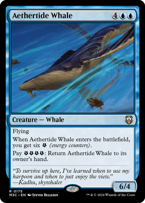 Aethertide Whale (M3C-175) - Modern Horizons 3 Commander - for just $0.03! 