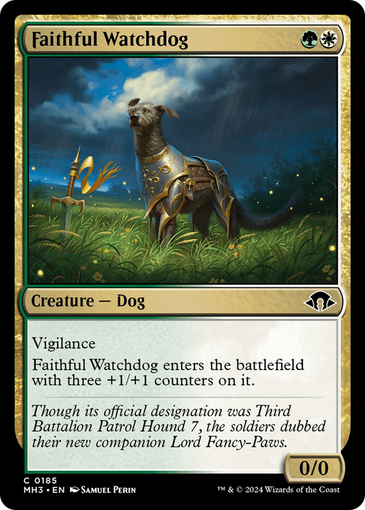 Faithful Watchdog (MH3-185) - Modern Horizons 3 - for just $0.07! 