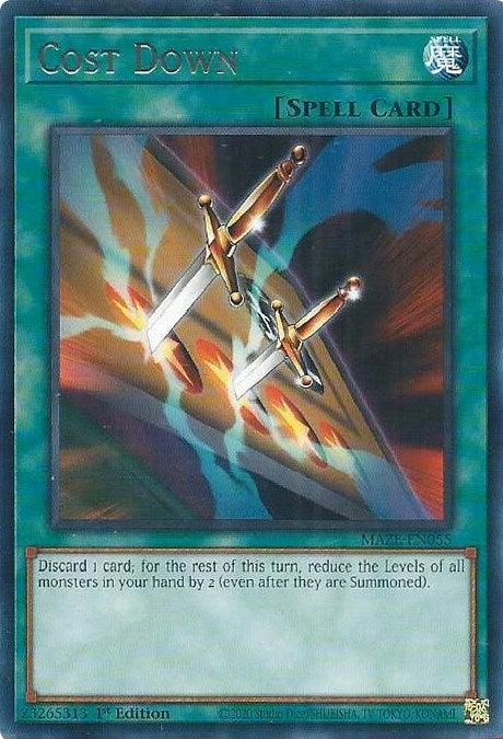 Cost Down [MAZE-EN055] Rare - for just $0.10! 