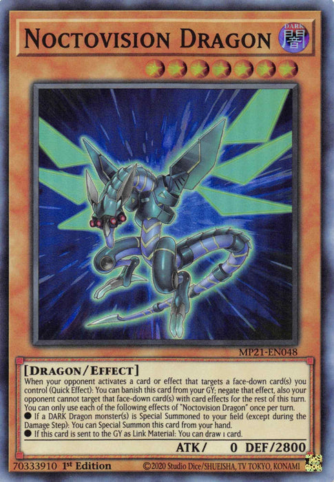 Noctovision Dragon [MP21-EN048] Super Rare - for just $0.10! 