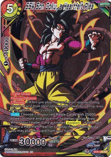 SS4 Son Goku, a Heartfelt Plea (Collector's Selection Vol. 1) (BT8-110) [Promotion Cards] - for just $3.10! 