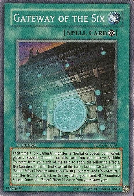 Gateway of the Six [SOVR-EN089] Super Rare - for just $2.05! 