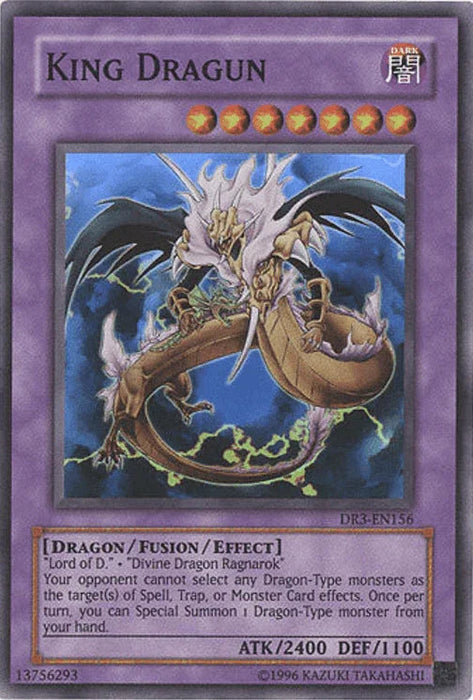 King Dragun [DR3-EN156] Super Rare - for just $5.50! 