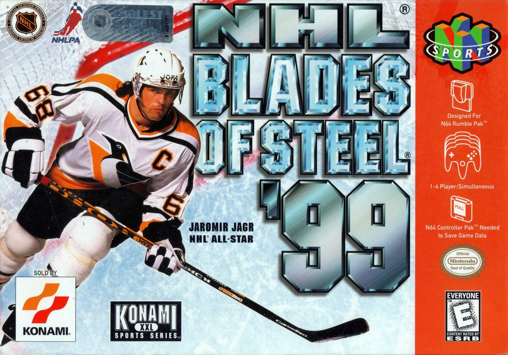 NHL Blades of Steel '99 – Nintendo 64 (N64) - for just $17.99! 